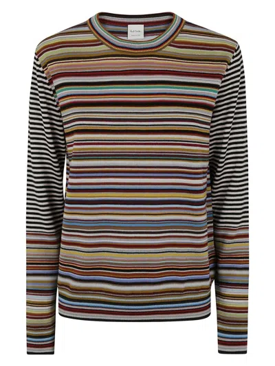 PAUL SMITH WOMENS KNITTED SWEATER CREWNECK | SIZE MEDIUM | W1R529NP11122