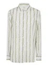 Paul Smith Women's White 'infloressence' Cotton-silk Shirt