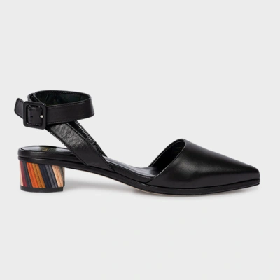 Paul Smith Bodhi 皮质凉鞋 In Black