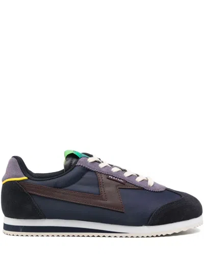 Paul Smith Womens Shoe "jasmine" Navy Sneakers In Blue