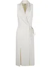 Paul Smith Womens Tux Dress In Off White
