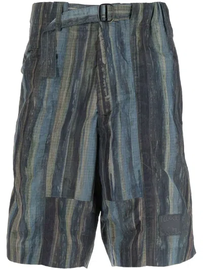 Paul Smith Woodland-print Bermuda Shorts In 绿色