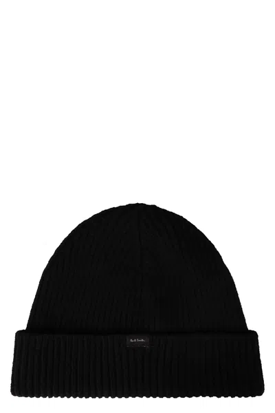 Paul Smith Wool And Cashmere Hat In Black