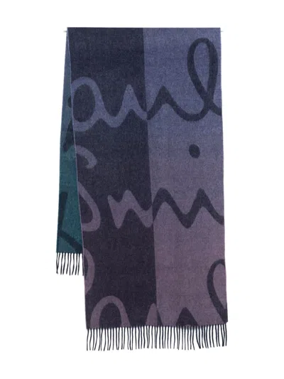 PAUL SMITH WOOL AND CASHMERE SCARF