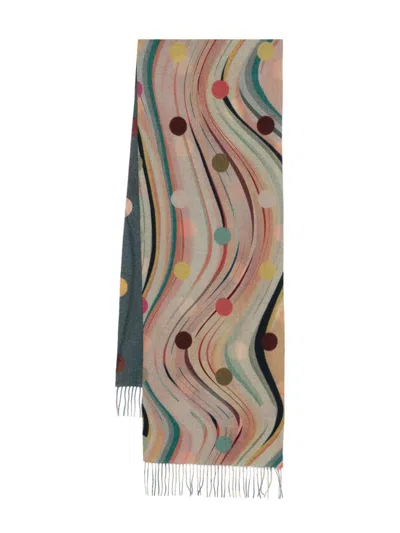 PAUL SMITH PAUL SMITH WOOL AND CASHMERE SCARF