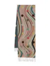 Paul Smith Wool And Cashmere Scarf In Multi