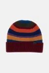 Paul Smith Wool Beanie Khalo In Multi