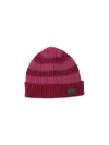 Paul Smith Wool Beanie In Pink