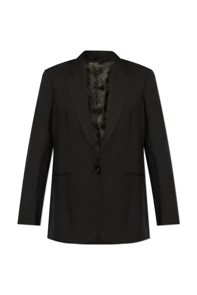 Paul Smith Wool Blazer In Black