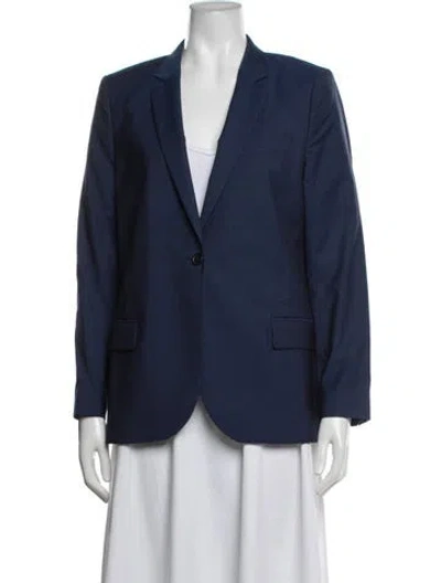 Pre-owned Paul Smith Wool Blazer In Blue