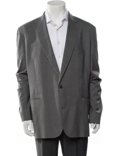 Pre-owned Paul Smith Wool Blazer In Gray