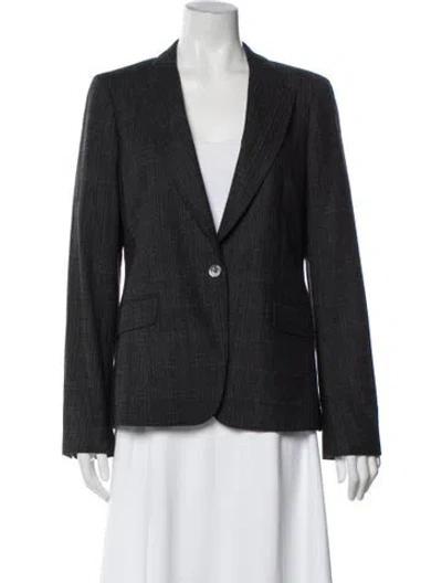 Pre-owned Paul Smith Wool Blazer In Gray