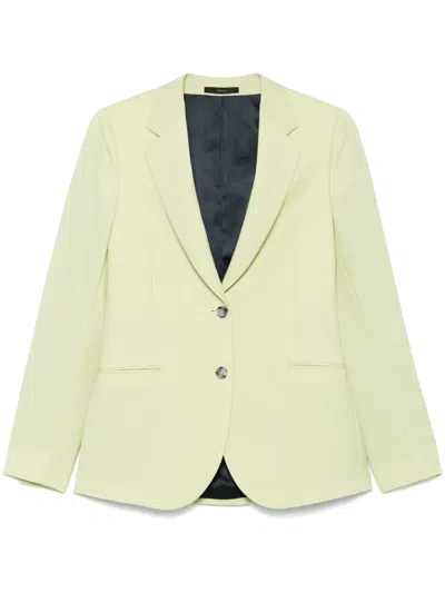 Paul Smith Wool Blazer In Green