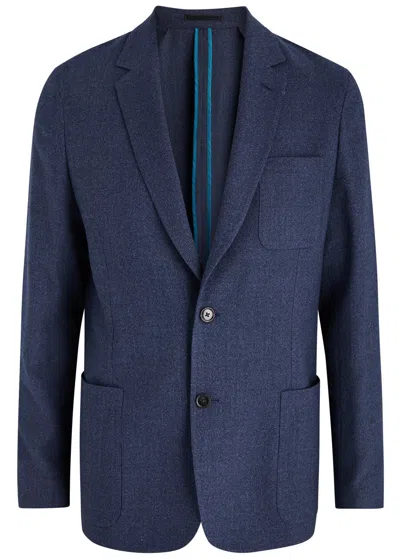 Paul Smith Wool Blazer In Navy