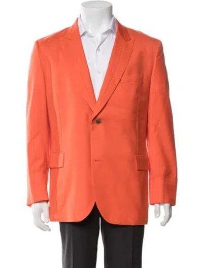 Pre-owned Paul Smith Wool Blazer In Orange