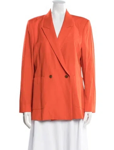 Pre-owned Paul Smith Wool Blazer In Orange