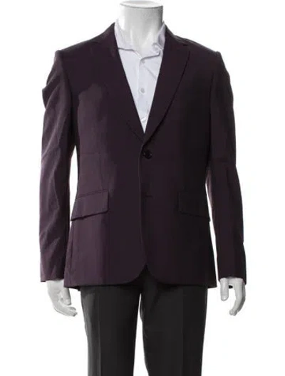 Pre-owned Paul Smith Wool Blazer In Purple