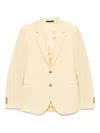 Paul Smith Wool Blazer In Yellow