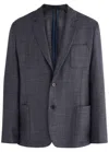 Paul Smith Wool-blend Blazer In Navy