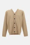 Paul Smith Wool Cardigan In Brown
