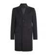 Paul Smith Wool-cashmere Overcoat In Black