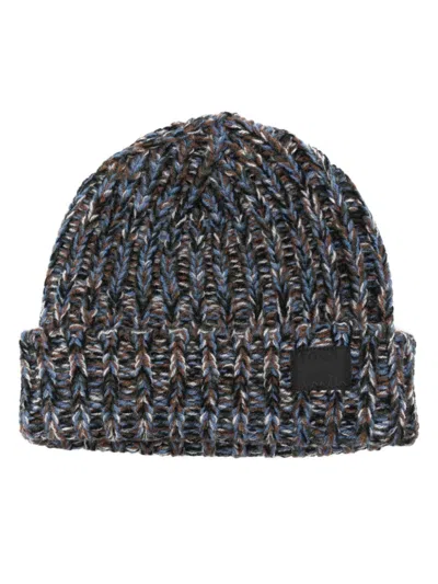 Paul Smith Wool Chunky Beanie In Grey