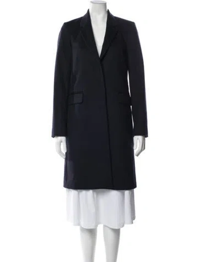 Pre-owned Paul Smith Wool Coat In Blue