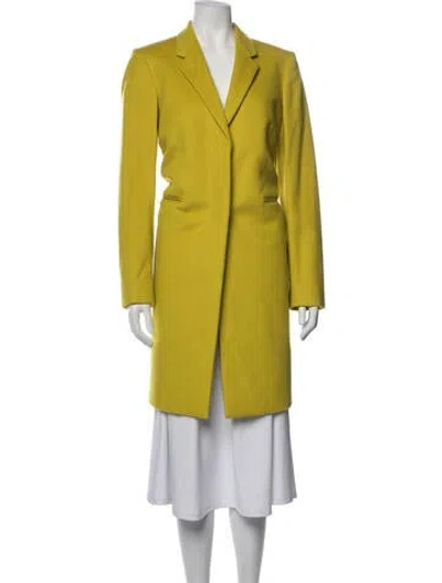 Pre-owned Paul Smith Wool Coat In Green