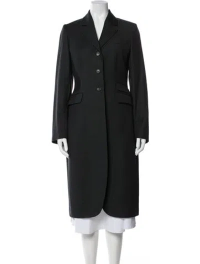 Pre-owned Paul Smith Wool Coat In Grey