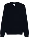 Paul Smith Blue Long Sleeves Solid Polo