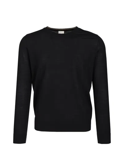 Paul Smith Wool Crewneck Sweater In Black