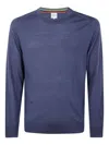 Paul Smith Clear Blue Clothing Sweaters In Blue