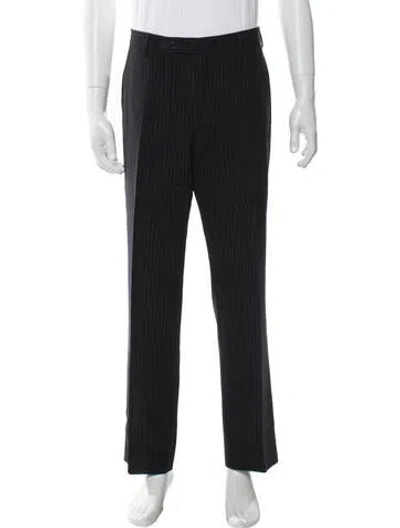 Pre-owned Paul Smith Wool Dress Pants In Black
