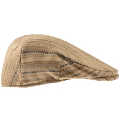 Paul Smith Wool Flat Cap Brown