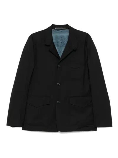 Paul Smith Wool Jacket In Black