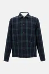 Paul Smith Checked Blazer With Button Front And Pockets In Multi
