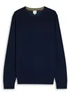 Paul Smith Organic-cotton Jumper In Blue