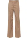 Paul Smith Pressed-crease Wool Trousers In Neutrals