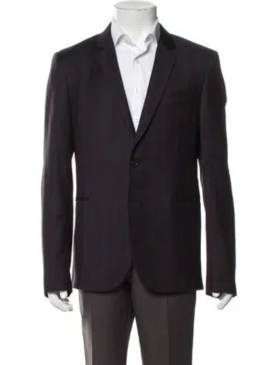 Pre-owned Paul Smith Wool Peacoat In Brown