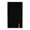 Paul Smith Artist Stripe Wool Scarf In Black