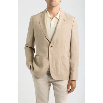 Paul Smith Wool, Silk & Linen Sport Coat In Neutral