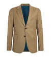 Paul Smith Wool Single-breasted Blazer In Brown