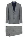 Paul Smith Grey Wool-blend Suit With Tailored Fit In Gray
