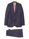 Paul Smith Wool Single-breasted Suit In Blue