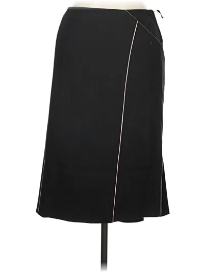 Pre-owned Paul Smith Wool Skirt In Black
