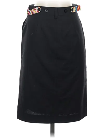 Pre-owned Paul Smith Wool Skirt In Black