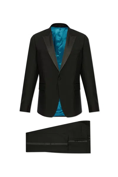 Paul Smith Wool Suit In Black