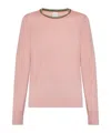 Paul Smith Womens Knitted Sweater Crewneck In Pink