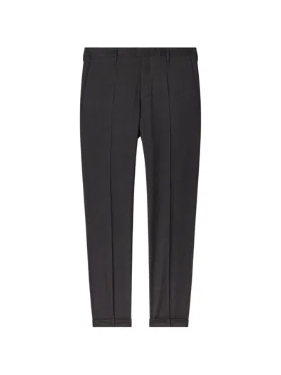 Paul Smith Wool Trousers In Black