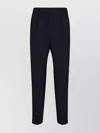 Paul Smith Wool Trousers With Monochrome Pattern And Front Pleats